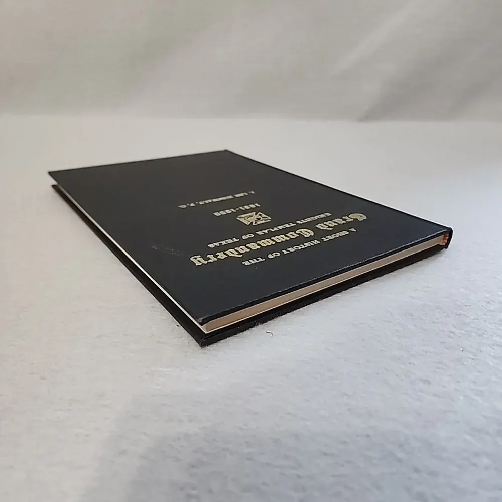 1957‎ Short History Grand Commandery Knights Templar Texas HC J. Lee Zumwalt